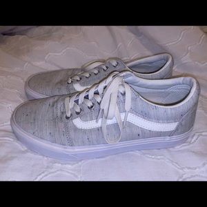 Gray Speckled Vans